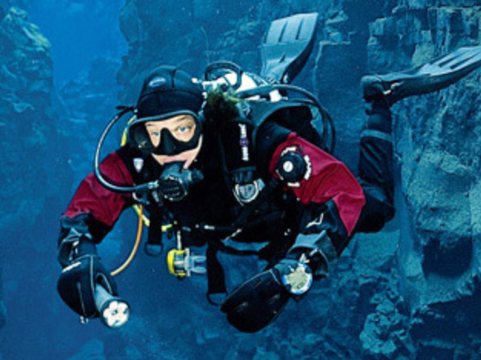 P1 Płetwonurek KDP CMAS w Suchym Skafandrze